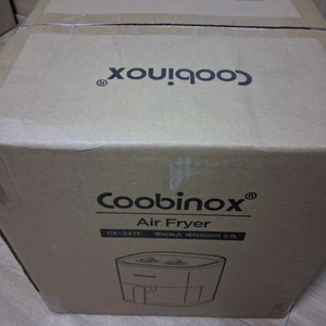 쿠비녹스 에어프라이어 3.5L CX-241F 새상품 이미지