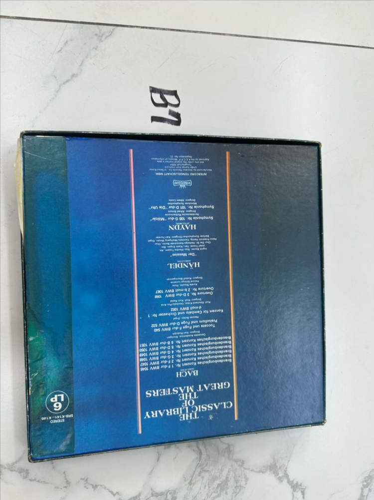 바흐 헨델 하이든 클래식 명반 6장 희귀 박스 세트 프리미엄 LP 팝니다독일 Intercord사의 오리지널 마스터 이미지