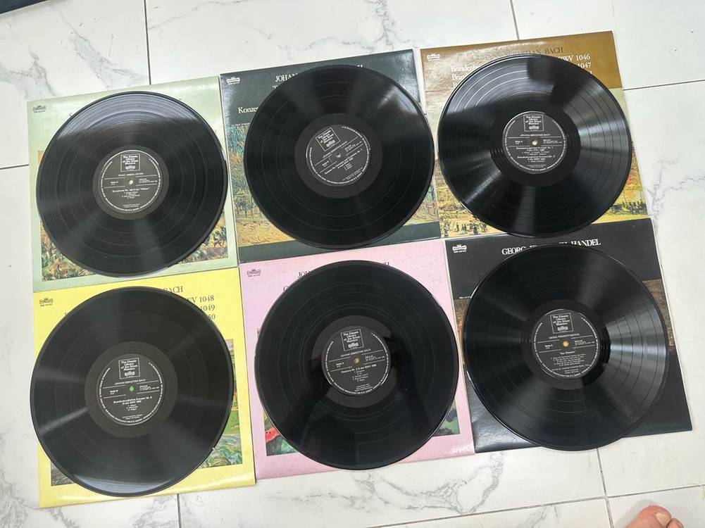바흐 헨델 하이든 클래식 명반 6장 희귀 박스 세트 프리미엄 LP 팝니다독일 Intercord사의 오리지널 마스터 이미지