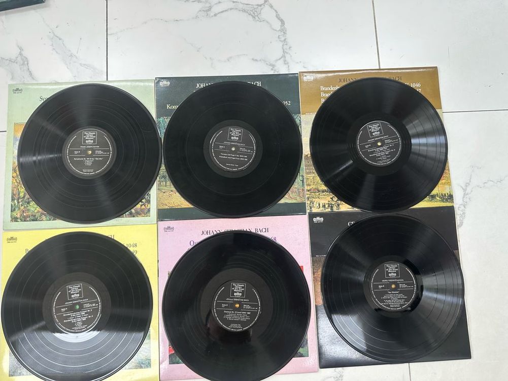 바흐 헨델 하이든 클래식 명반 6장 희귀 박스 세트 프리미엄 LP 팝니다독일 Intercord사의 오리지널 마스터 이미지