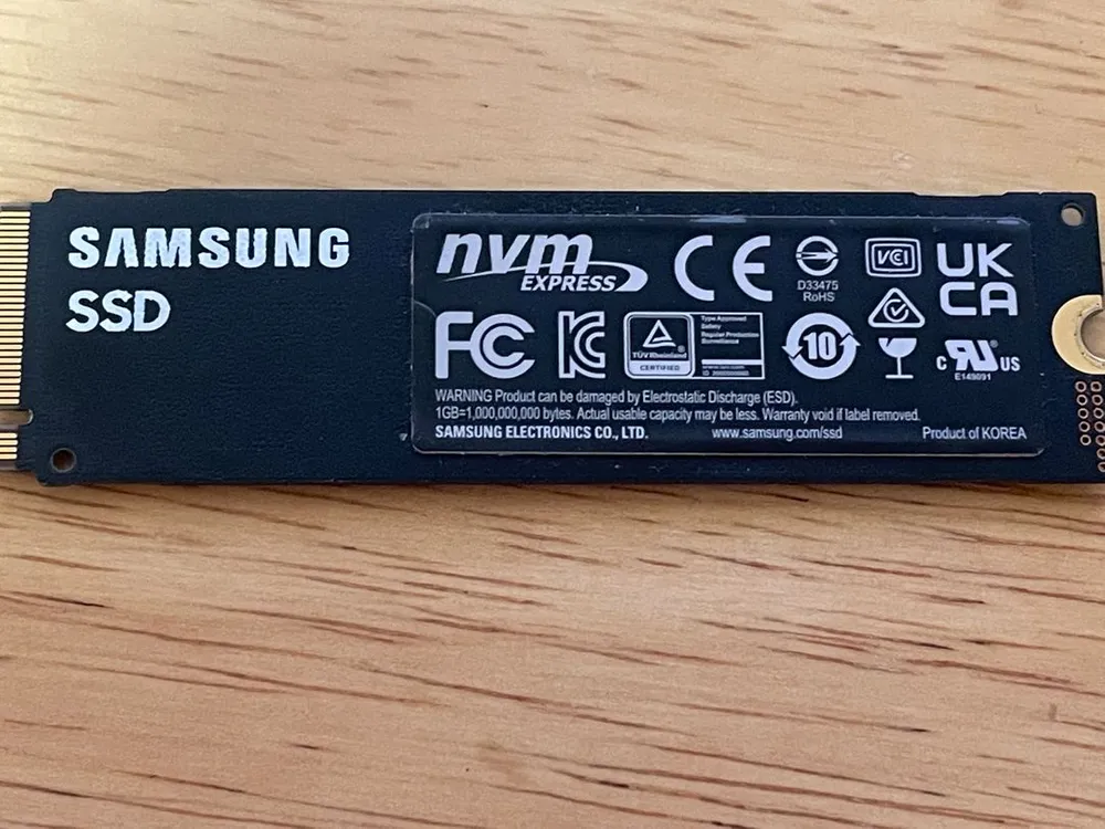 삼성 SSD 980PRO 1TB 이미지