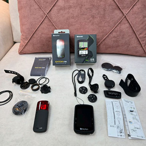 브라이튼 S510 로드자전거 네비게이션 속도계 번들셋 가디아R300L후방센서레이더 후미등 이미지