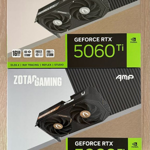 (미개봉) 조탁 RTX 5060 Ti 16GB 그래픽카드 이미지