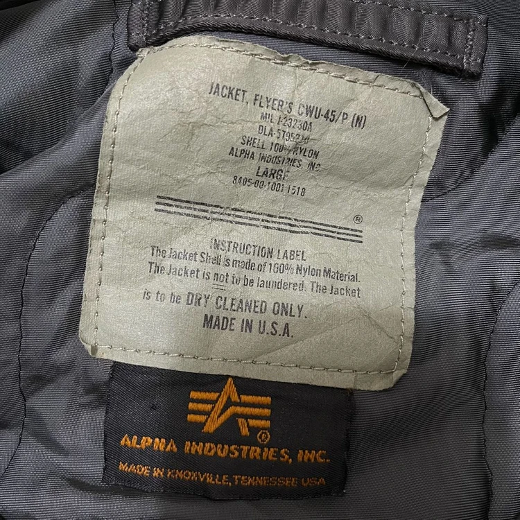 알파인더스트리 USA 봄버 MA-1 카라 항공점퍼 L/100 이미지