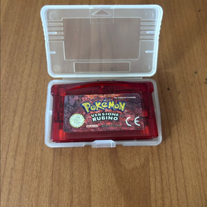 GBA 게임보이 포켓몬스터 루비(유럽판) 판매합니다. 이미지