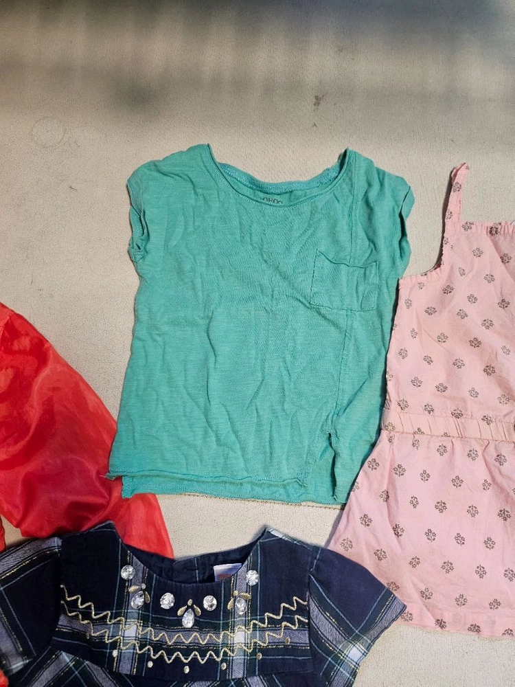 여아 여름옷 일괄 100사이즈 랄프로렌 짐보리 게스 베이비갭 H&M 컬리수 디얼베이비 이미지