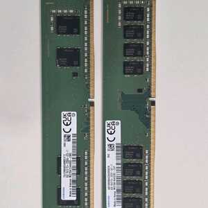삼성 DDR4 3200 8GB x2 데스크탑 램 총 16GB 이미지