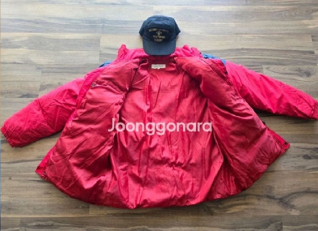 대한 스키 협회 스키복 SKI PATROL 스키 패트롤 패딩 XL + 용평 리조트 스키 패트롤 모자 스키 패딩 이미지