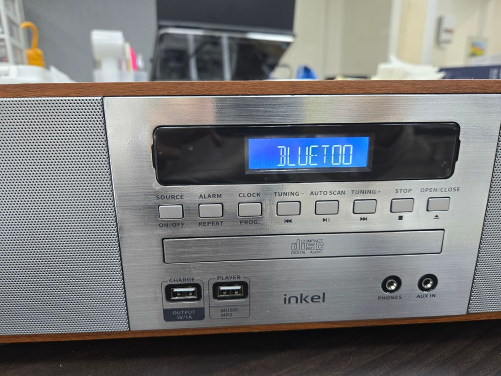 [스피커] 인켈 블루투스 오디오 스피커 CD 플레이어 IK-A360CD 이미지