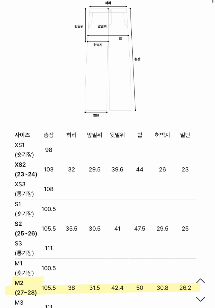 PVCS 플레인 와이드 데님팬츠 ver.2 중청 M사이즈(기본기장) 이미지