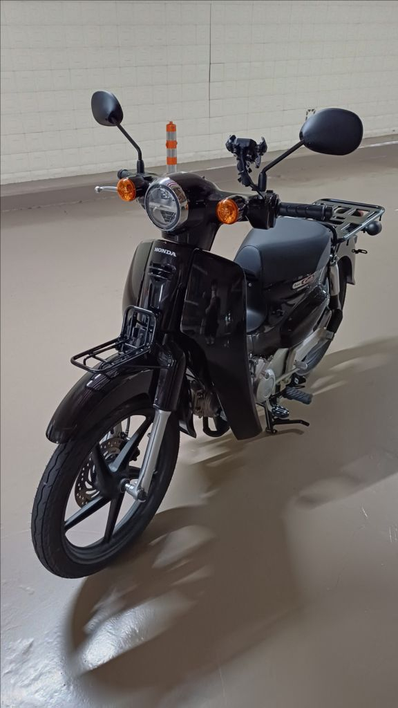 혼다 (무사고, 블랙) 슈퍼커브110 수퍼커브110 짧은 1,070km 주행거리 완벽한 상태 이미지
