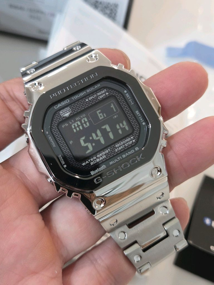 지샥 gmw-b5000bt 풀메탈 스퀘어 이미지