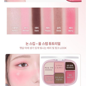 웨이크메이크 소프트 쉬어 멀티 팔레트 10 조이풀 핑크 이미지