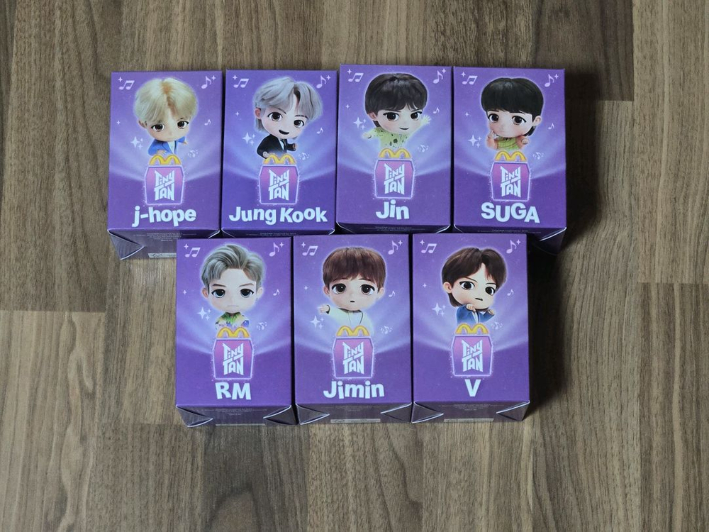 해피밀 BTS 14종 새제품 일괄 판매합니다 이미지