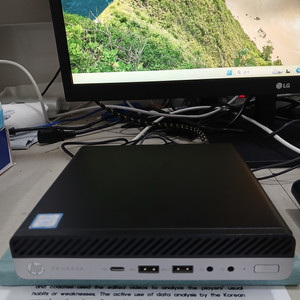 HP 미니PC i7-7700T 컴퓨터 램16/nvme128g(neo forza) 이미지
