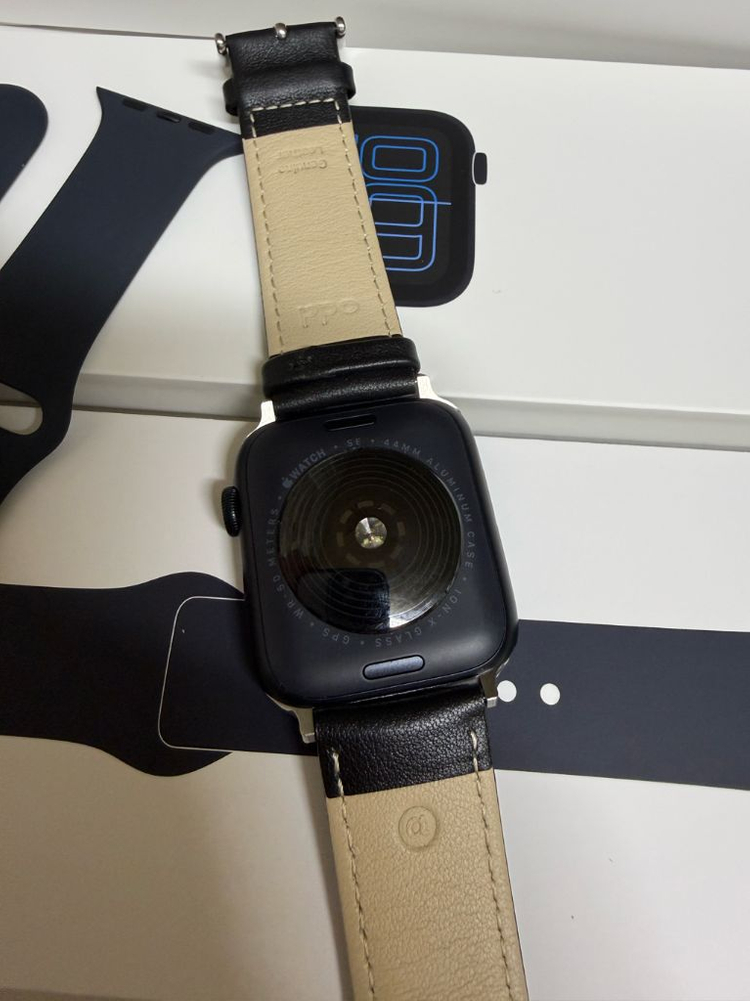 애플워치 SE3 44mm GPS 미드나이트 풀박스 이미지