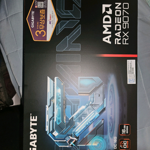기가바이트 rx9070xt gaming oc d6 16gb 이미지