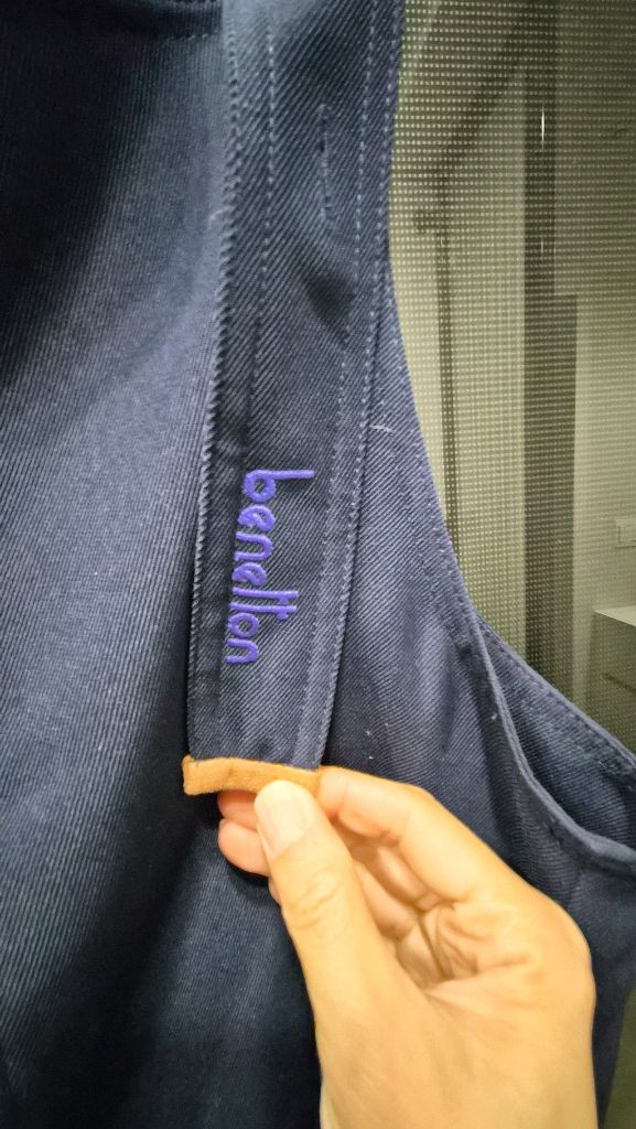 베네통 원피스 이미지