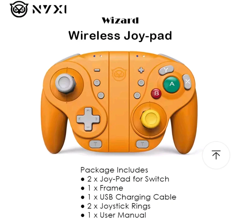 닌텐도 스위치 NYXI WIZARD 게임 패드 이미지