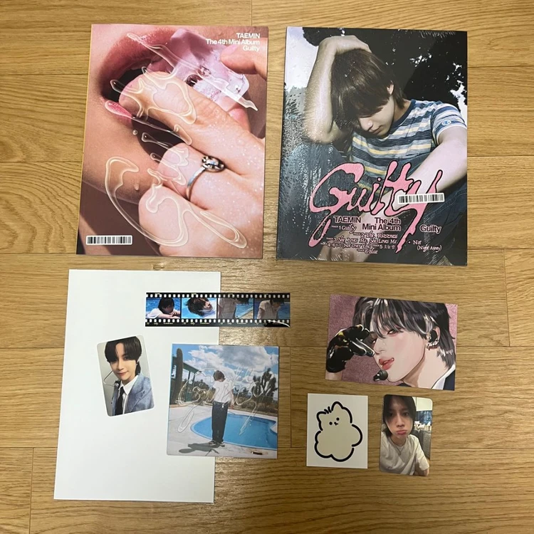 태민 guilty 길티 앨범 2종 + 애플뮤직 특전포카 이미지