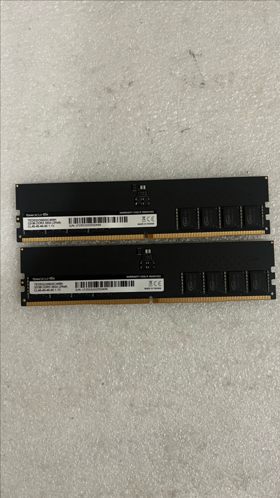 ddr5 팀그룹-5600 32g*2 64g 처분 (택포함) 이미지