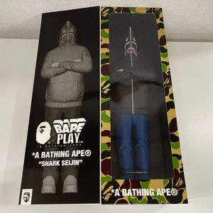 베이프 샤크 세이진 피규어 블랙 BAPE 이미지