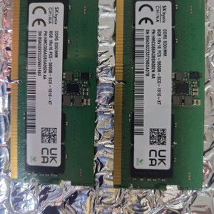 하이닉스 ddr5 5600 8gb 램 2개 이미지