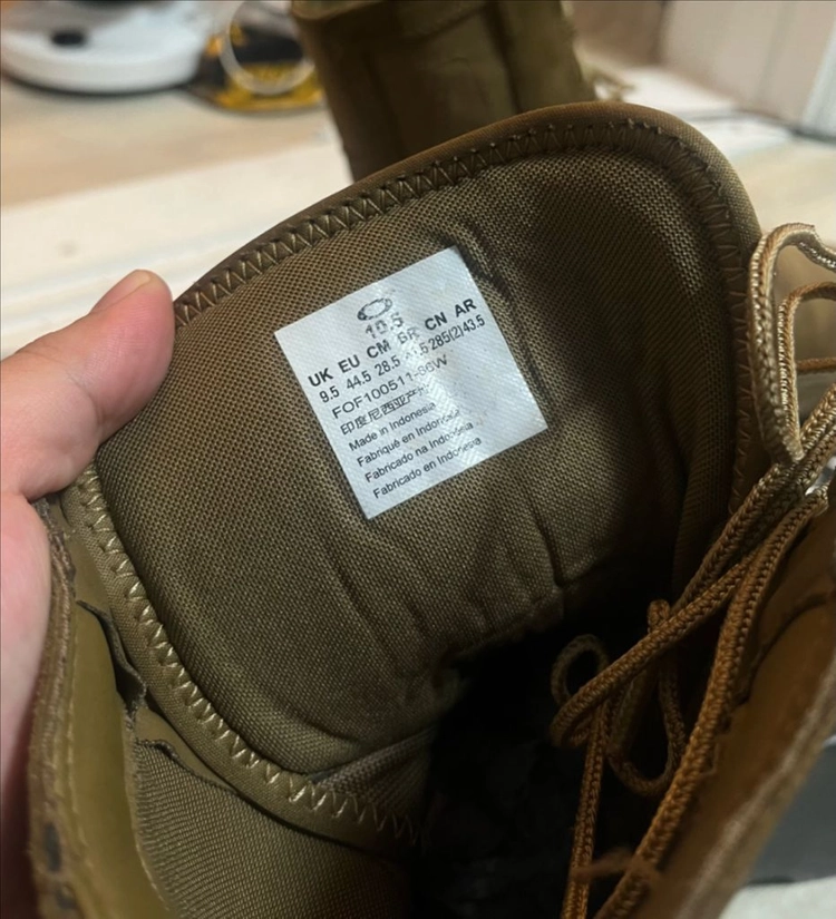 오클리 Factory Pilot 택티컬 부츠 코요테 285 이미지
