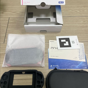 Ps vita 2세대 핑크블랙 일판 이미지