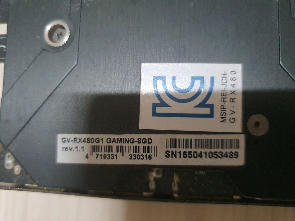 rx480 8gb 그래픽카드 판매합니다 이미지