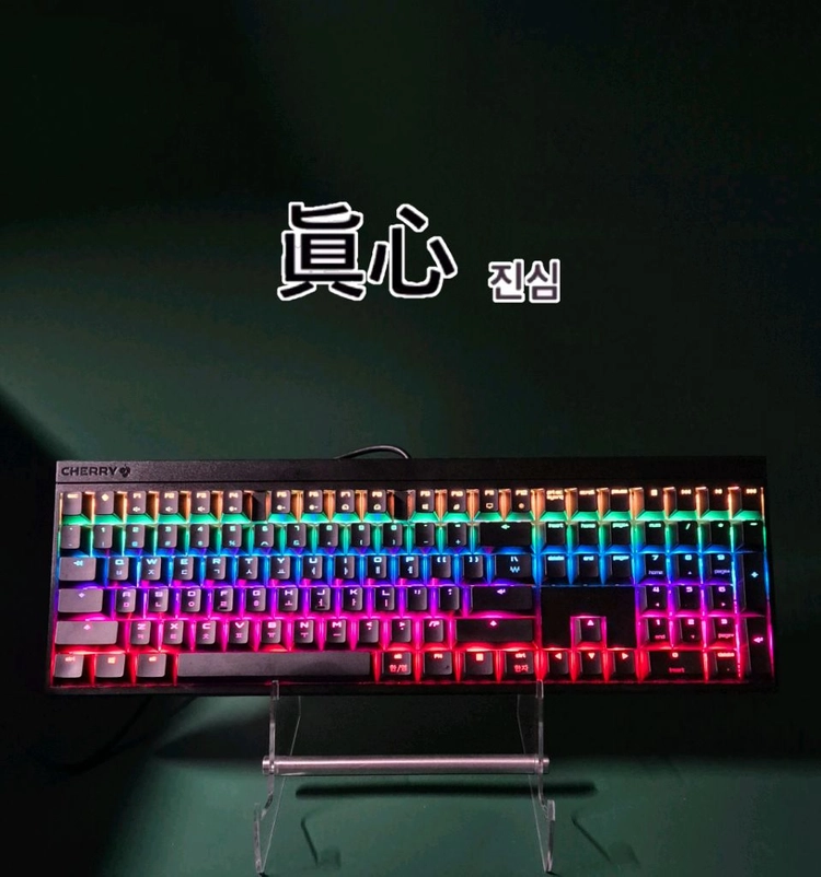 체리 MX BOARD 2.0 갈축 RGB 게이밍 키보드 이미지