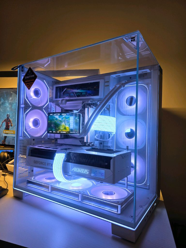라이젠9 9950X3D RTX5090 최고사양 화이트 어로스PC 이미지