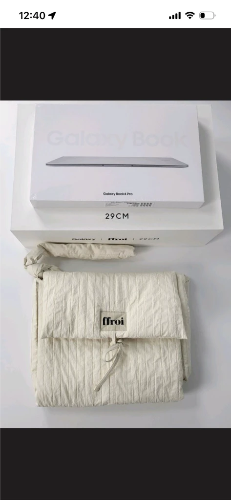 (한정판)프루아x삼성전자 브리즈백 노트북가방 가벼운 대학생 가방 이미지