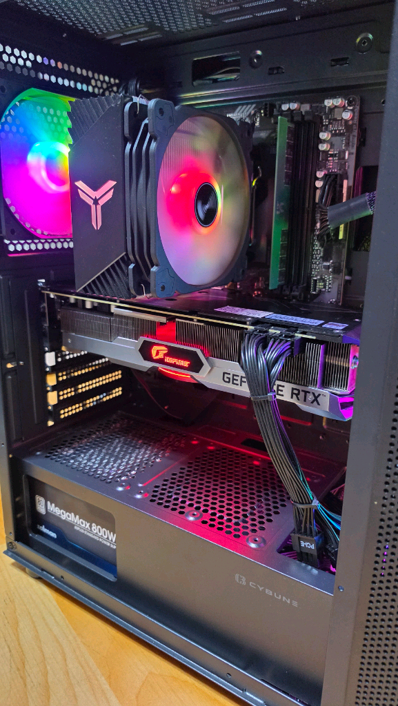 라이젠 7500f rtx3070ti 컴퓨터 본체 이미지