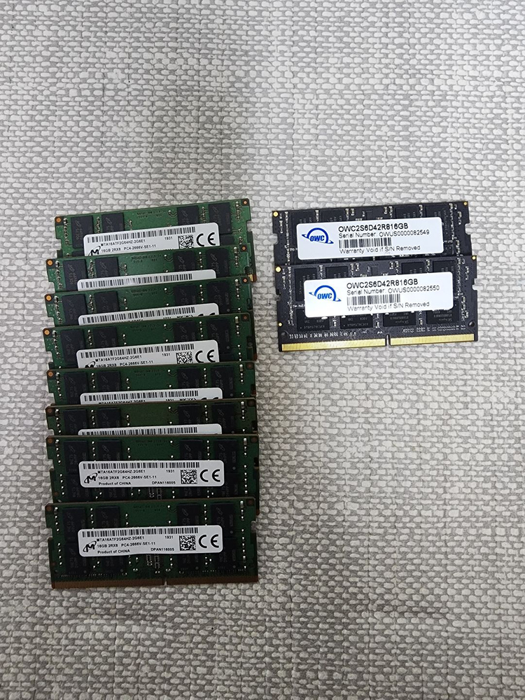노트북용 메모리 램 DDR4 16GB 2666MHz 이미지