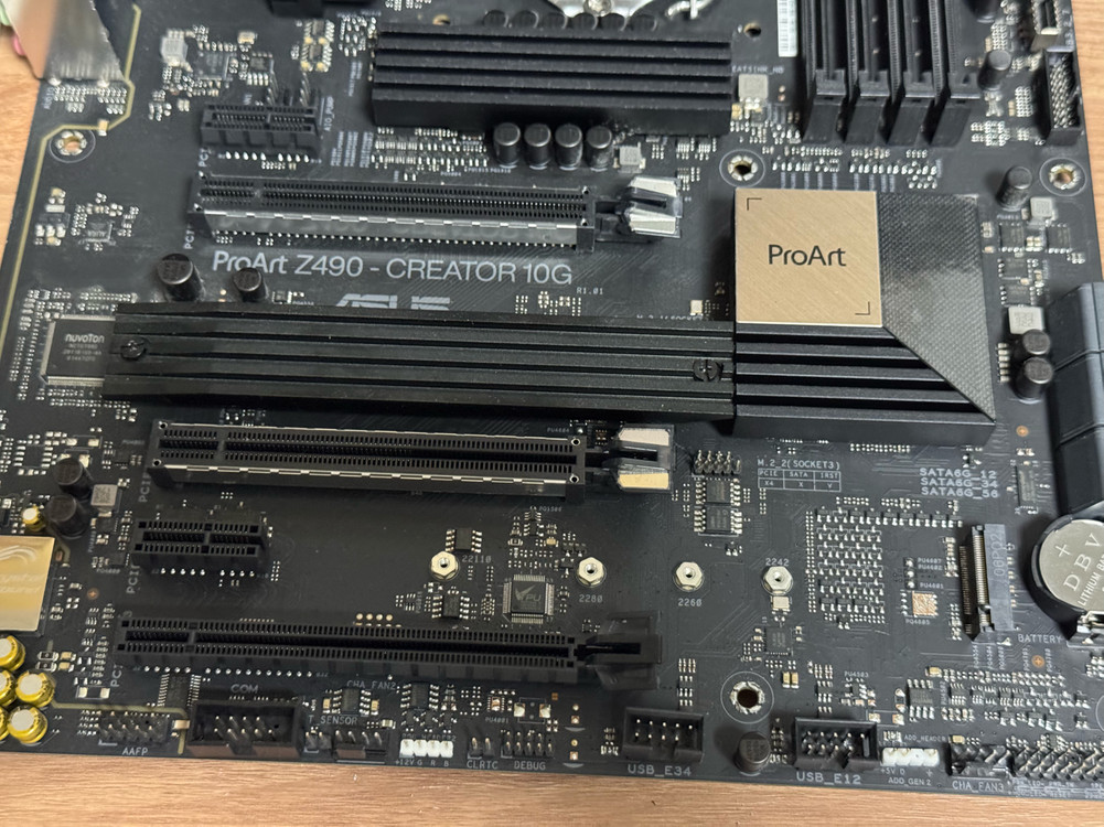 인텔 정품 i9-10900K , Asus ProArt Z490-creator 10GB 이미지