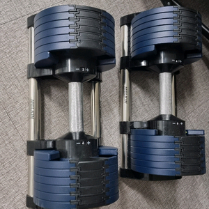 멜킨 무게조절 덤벨 세트 24kg (블루) 이미지
