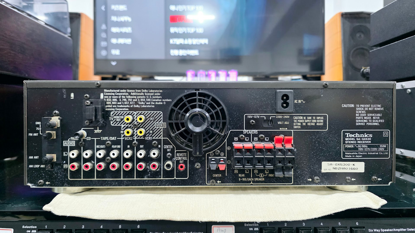 테크닉스 Technics SA-GX530 AV 리시버 이미지