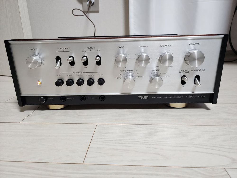 민트급 야마하 빈티지인티앰프 CA-700(220V) 이미지