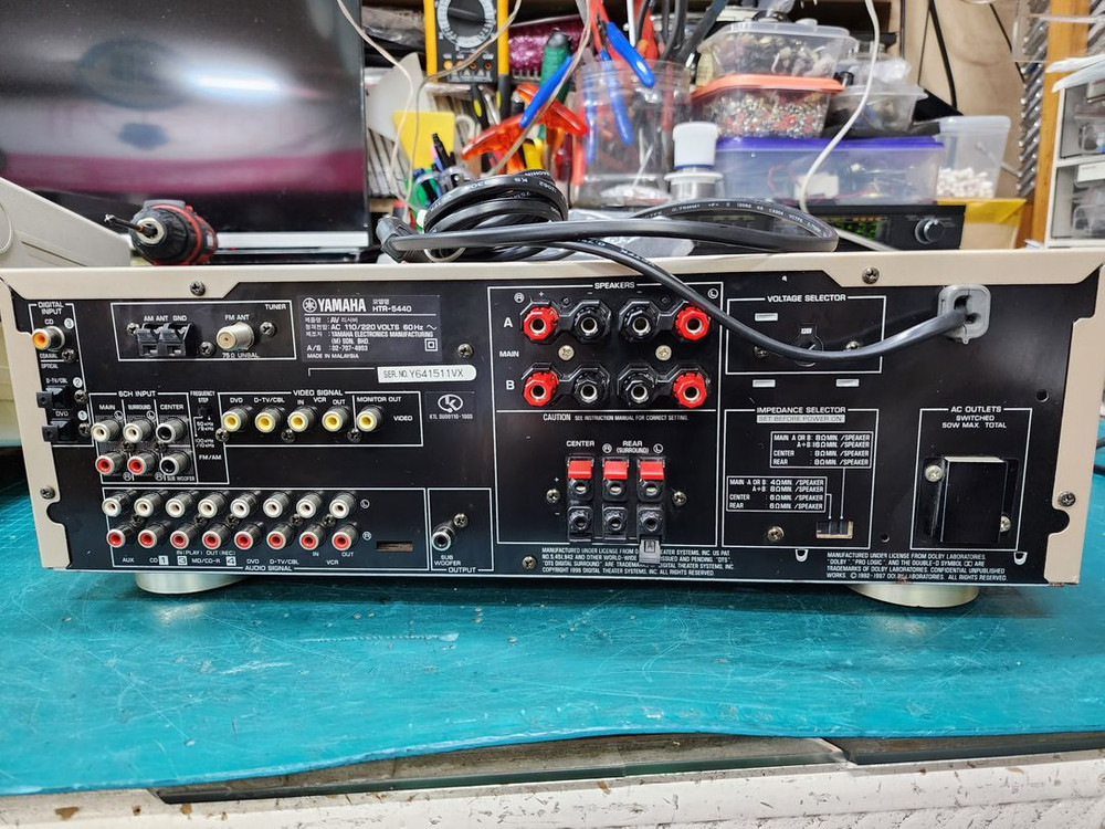 야마하 리시버 HTR-5440,220V 이미지