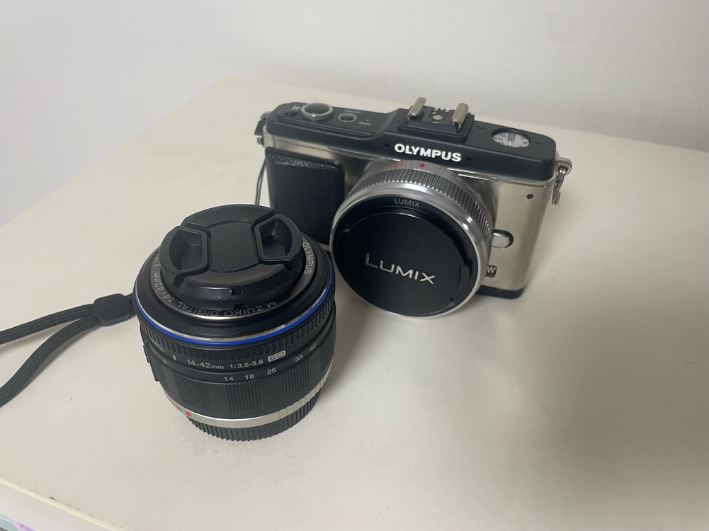 올림푸스 e-p2 파나소닉 루믹스 20mm f1.7 ii , 1442킷렌즈 이미지