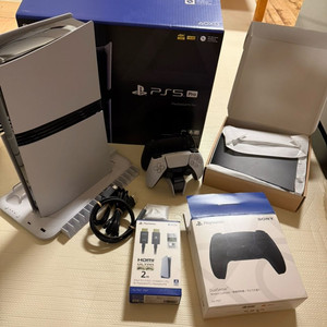 ps5 프로 듀얼센스2개 충전거치대정품 이미지