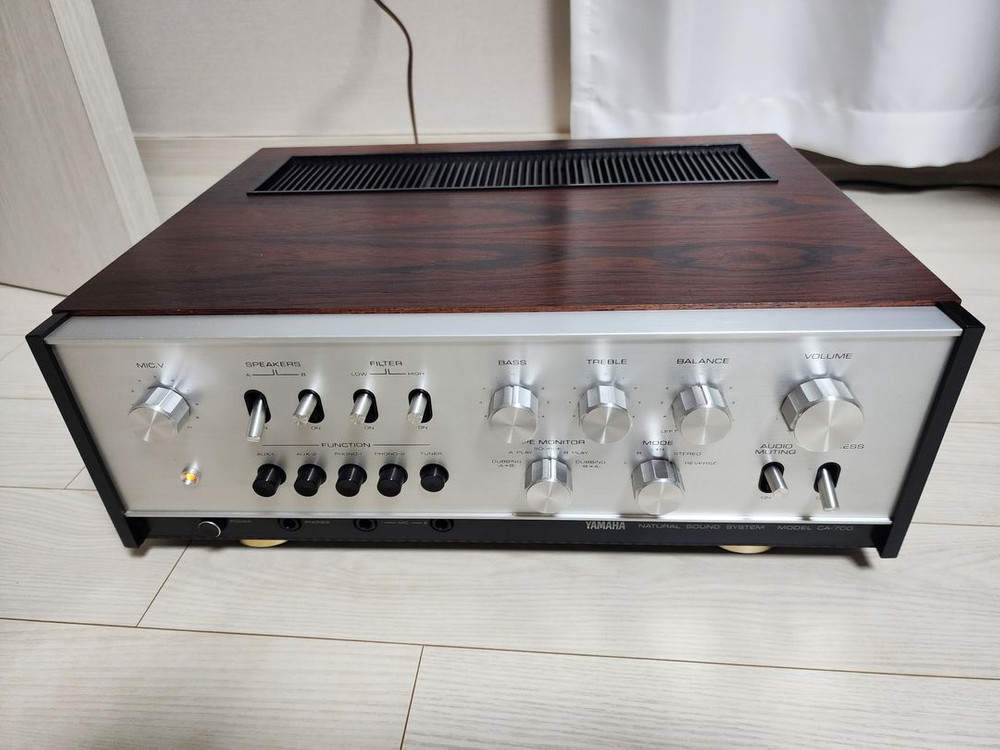 민트급 야마하 빈티지인티앰프 CA-700(220V) 이미지