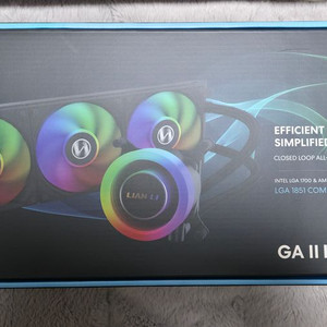 리안리 GA2 Lite 360 RGB 수냉쿨러 새제품 이미지