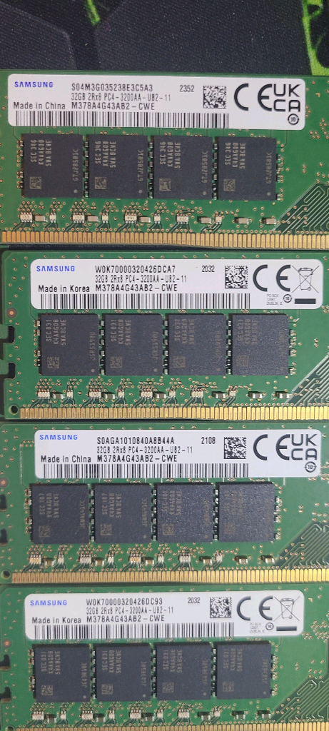 삼성 32기가 ddr4 3200 6개 이미지