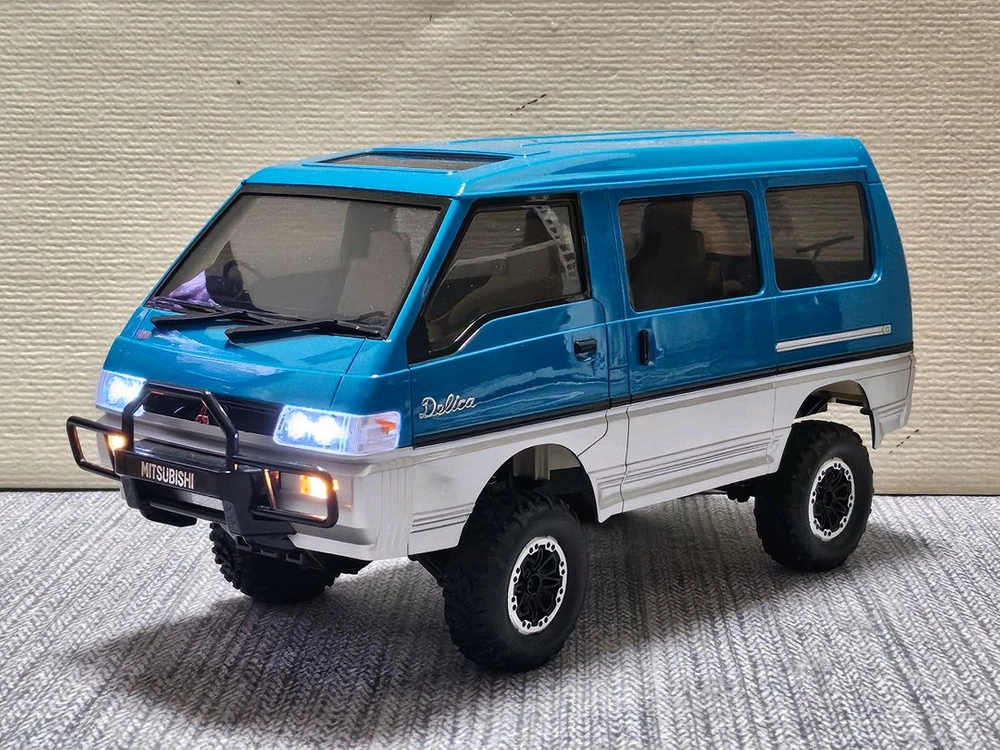 RC카 1/12 암벽등반 Mitsubishi Delica L300 1986 -4WD- 2단변속서보 (LD1296) 이미지