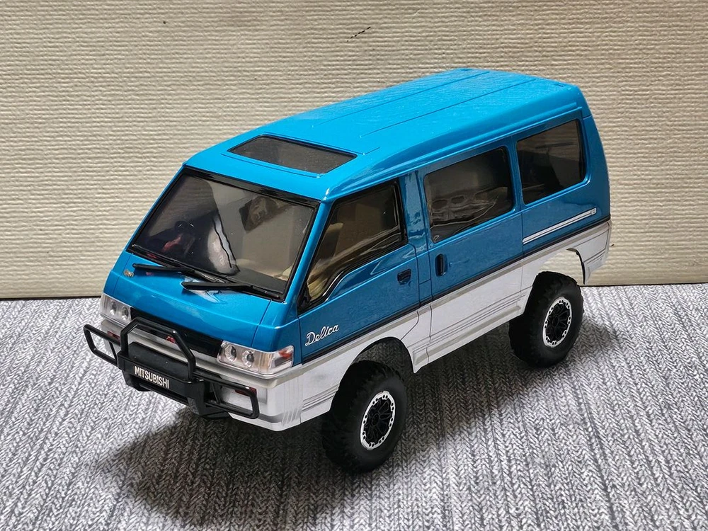 RC카 1/12 암벽등반 Mitsubishi Delica L300 1986 -4WD- 2단변속서보 (LD1296) 이미지
