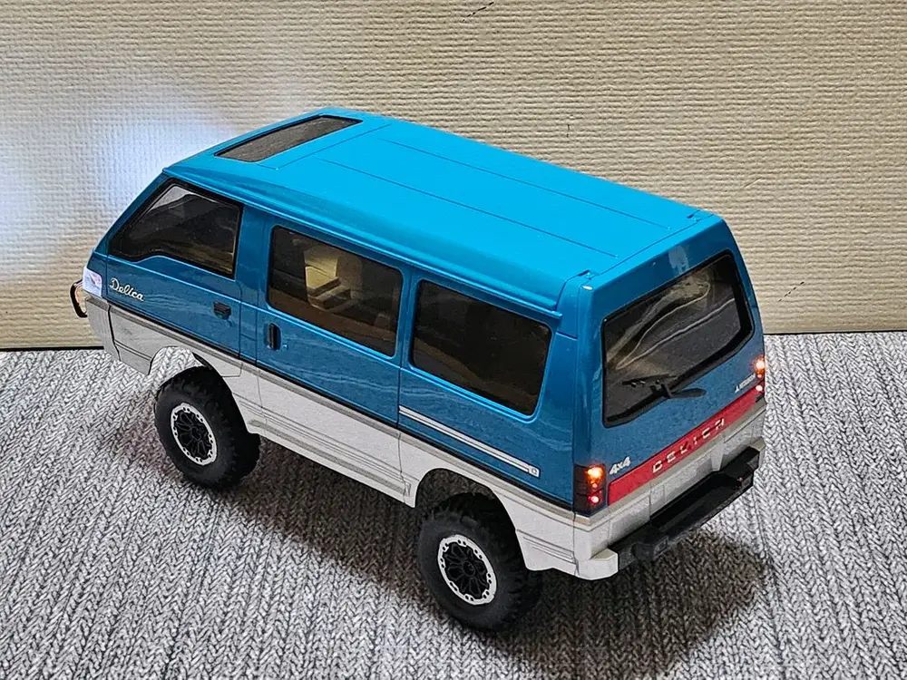 RC카 1/12 암벽등반 Mitsubishi Delica L300 1986 -4WD- 2단변속서보 (LD1296) 이미지