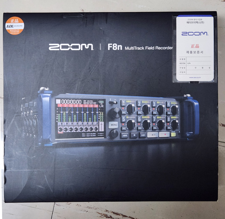 ZOOM F8n 멀티트랙 필드 레코더 이미지