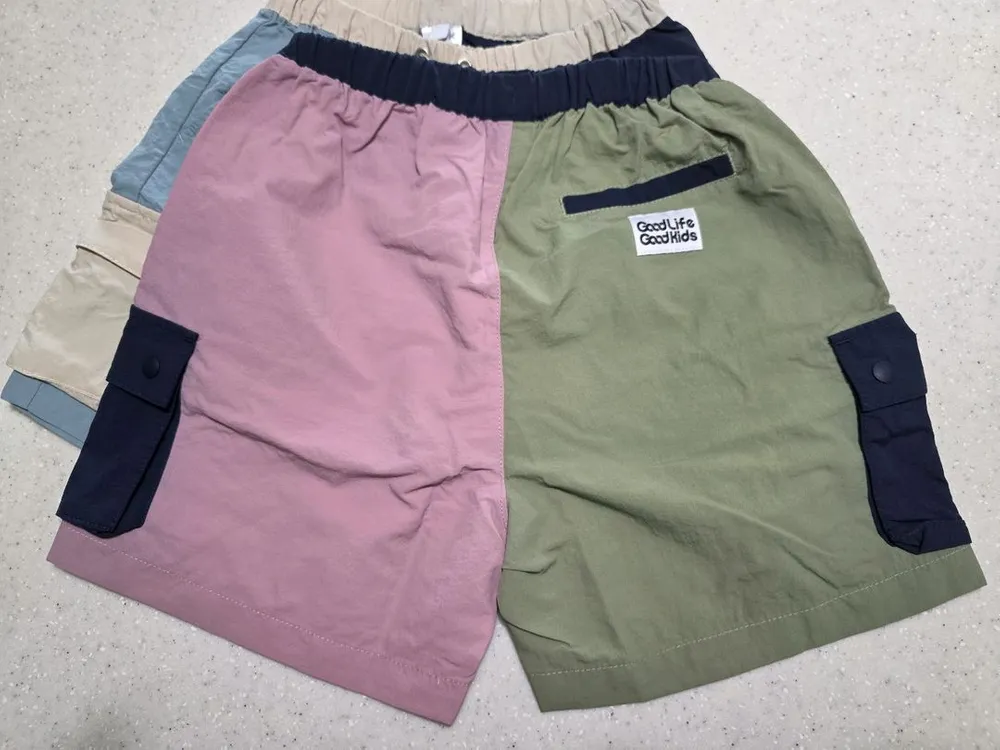 glgk 구상 반반 카고 팬츠 120 이미지